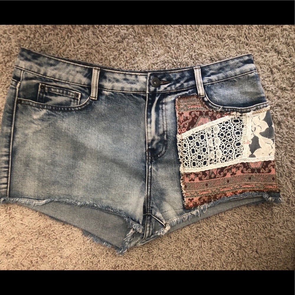 Jean Shorts - High Waisted
